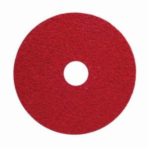 Norton® AVOS® Red Heat® Speed-Lok® 77696008459 F981S Heavy Duty Quick-Change Coated Abrasive Disc, 4-1/2 in Dia Disc, 5/8-11 Center Hole, 60 Grit, Medium Grade, Ceramic Alumina Abrasive, Speed-Lok Fastener Attachment