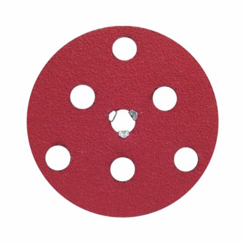 Norton® AVOS® Red Heat® Speed-Lok® 77696008485 F981S Heavy Duty Quick-Change Coated Abrasive Disc, 7 in Dia Disc, 5/8-11 Center Hole, 24 Grit, Extra Coarse Grade, Ceramic Alumina Abrasive, Speed-Lok Fastener Attachment