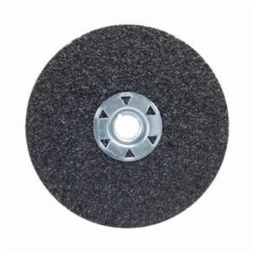 Norton® Neon® 77696009723 F726 Close Coated Heavy Duty Abrasive Disc, 4-1/2 in Dia, 5/8-11 Center Hole, 120 Grit, Fine Grade, Aluminum Oxide Abrasive, Speed Change Fastener Attachment
