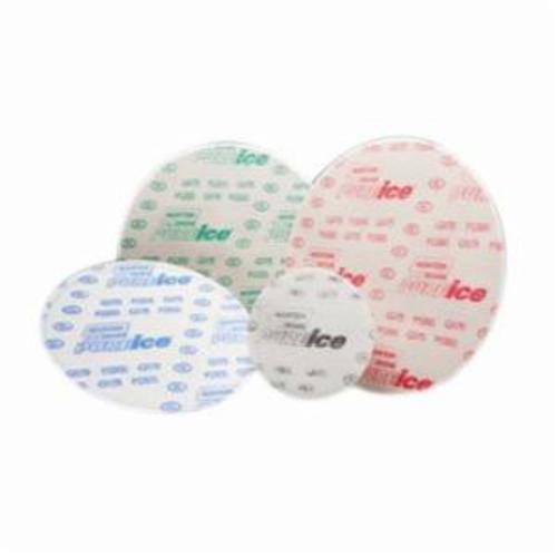 Norton® Pure Ice 77696088701 Q175 Hook and Loop Disc, 3 in Dia, P800 Grit, Ultra Fine Grade, Aluminum Oxide Abrasive, 3 mil Polyester Film Backing