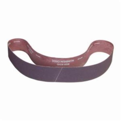 Norton® Metalite® 78072720441 R228 Narrow Coated Abrasive Belt, 2 in W x 60 in L, 180 Grit, Fine Grade, Aluminum Oxide Abrasive, Cotton Backing