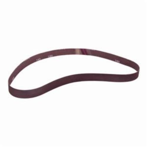 Norton® Metalite® 78072720875 R228 Narrow RR-Flex Coated Abrasive Belt, 1 in W x 42 in L, 180 Grit, Fine Grade, Aluminum Oxide Abrasive, Cotton Backing