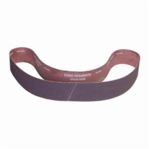Norton® Metalite® 78072721255 R228 Narrow Coated Abrasive Belt, 2 in W x 48 in L, 36 Grit, Extra Coarse Grade, Aluminum Oxide Abrasive, Cotton Backing