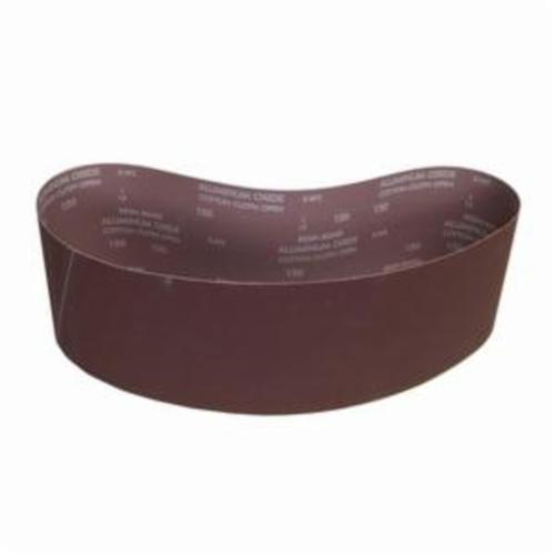 Norton® Metalite® 78072727963 R255 Benchstand Portable Coated Abrasive Belt, 4 in W x 36 in L, 36 Grit, Extra Coarse Grade, Aluminum Oxide Abrasive, Cotton Backing