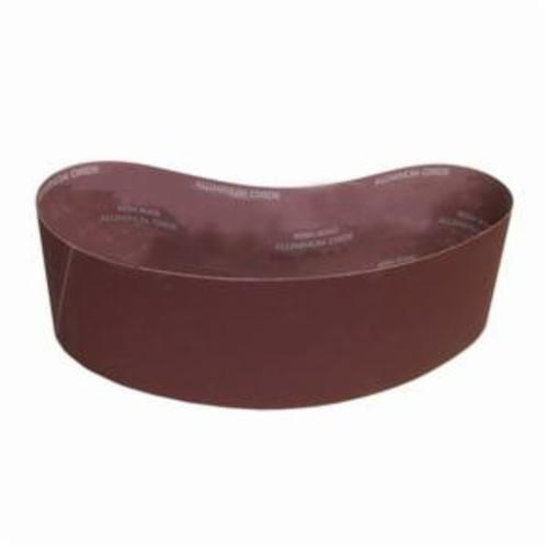 Norton® Metalite® 78072728381 R228 Narrow Coated Abrasive Belt, 4 in W x 54 in L, 150 Grit, Fine Grade, Aluminum Oxide Abrasive, Cotton Backing