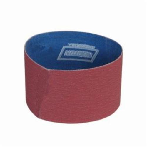 Norton® Metalite® 78072727993 R255 Portable Coated Abrasive Belt, 3 in W x 18 in L, 80 Grit, Coarse Grade, Aluminum Oxide Abrasive, Cotton Backing