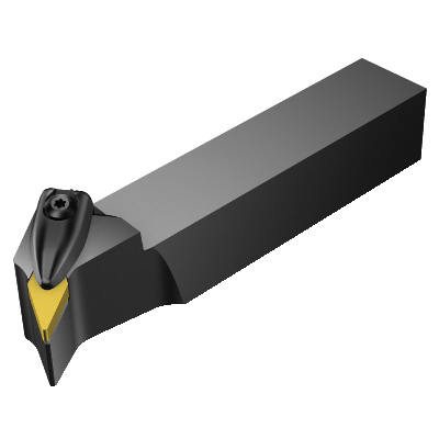 Sandvik Coromant 5732459 T-Max P Turning Shank Tool, ANSI Code: DVTNR 20 3D, DVTNR/L Tool Holder, VNMG 16 04 08 Insert, Right Hand Cutting, 1-1/4 in H x 1-1/4 in W Rectangle Shank, -27.5 deg Lead Angle, -4 deg Rake, 6 in OAL