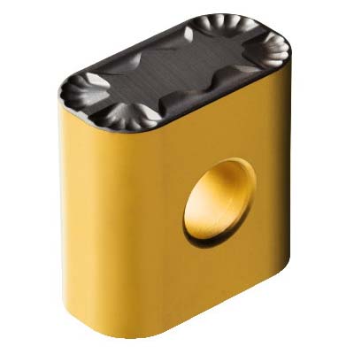 Sandvik Coromant 6532426 2-Sided Turning Insert, ANSI Code: LNUX 19 19 40-PF 4325, LNUX Insert, Material Grade: P, 191940 Insert, Rectangle Shape, 19 Seat, Neutral Rake, Neutral Cutting, For Use On Steel, Carbide, Manufacturer's Grade: 4325