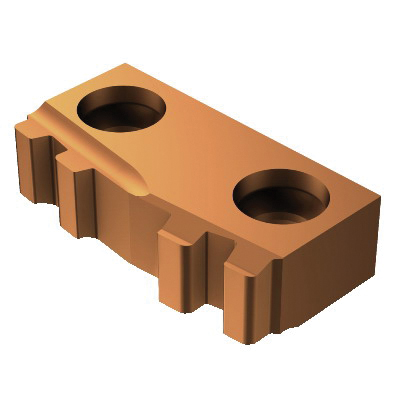 Sandvik Coromant 5742306 T-Max® Twin-Lock Threading Insert, ANSI Code: R166.39L-24BU12-050 1125, R166.39L Insert, Rectangle Shape, 5 TPI, Internal Thread, API Buttress Thread, Right Hand Cutting, Manufacturer's Grade: 1125, Material Grade: K, M, N, P, S