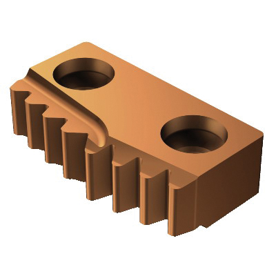 Sandvik Coromant 5742688 T-Max® Twin-Lock Threading Insert, ANSI Code: R166.39L-24RD04-080 1125, R166.39L Insert, Rectangle Shape, 8 TPI, Internal Thread, API Round Thread, Right Hand Cutting, Manufacturer's Grade: 1125, Material Grade: K, M, N, P, S