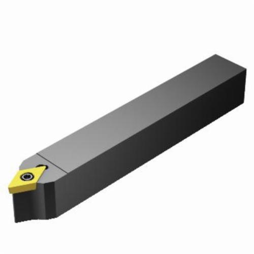 Sandvik Coromant 5749559 CoroTurn 107 Shank Tool, ANSI Code: SDPCN 06 2, SDPCN Tool Holder, DCMT 070204 (MIIDM) and DCMT 2(1.5)1 (MIIDN) Insert, Neutral Cutting, 3/8 in H x 3/8 in W Rectangle Shank, 27.5 deg Lead Angle, 0 deg Rake, 2-1/2 in OAL