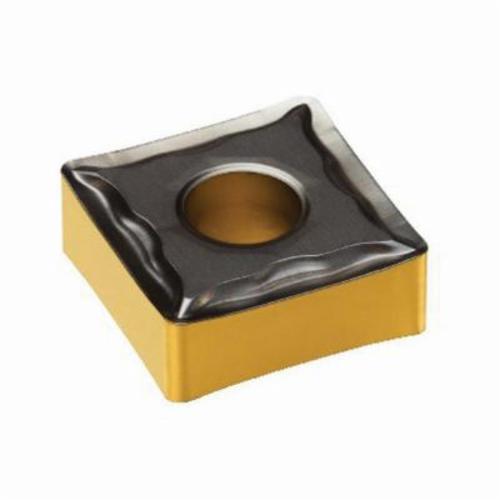 Sandvik Coromant 6612850 T-Max® P Turning Insert, ANSI Code: SNMG 432-MF 4315, SNMG Insert, Material Grade: K, P, 432 Insert, Squared Shape, 12 Seat, Negative Rake, Neutral Cutting, For Use On Cast Iron and Steel, Carbide, Manufacturer's Grade: 4315
