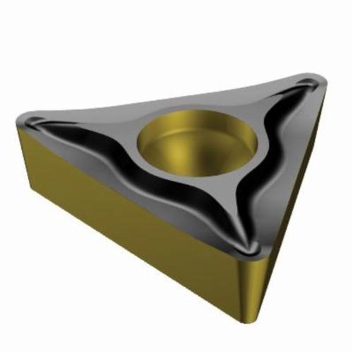 Sandvik Coromant 5752338 CoroTurn® 107 Turning Insert, ANSI Code: TCGT 221-UM 1515, TCGT Insert, Material Grade: M, P, 221 Insert, Triangular Shape, 11 Seat, Positive Rake, Neutral Cutting, For Use On Stainless Steel and Steel, Carbide