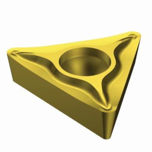 Sandvik Coromant 5752151 CoroTurn® 107 Turning Insert, ANSI Code: TCGT 2(1.5)2-UM 2035, TCGT Insert, Material Grade: M, 2(1.5)2 Insert, Triangular Shape, 11 Seat, Positive Rake, Neutral Cutting, For Use On Stainless Steel, Carbide