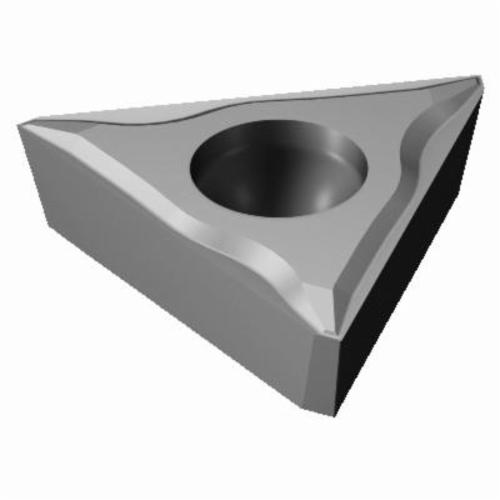 Sandvik Coromant 5752290 CoroTurn® 107 Turning Insert, ANSI Code: TCEX 22(00)L-F 5015, TCEX Insert, Material Grade: K, P, 22(00) Insert, Triangular Shape, 11 Seat, Positive Rake, Left Hand Cutting, For Use On Cast Iron and Steel, Carbide
