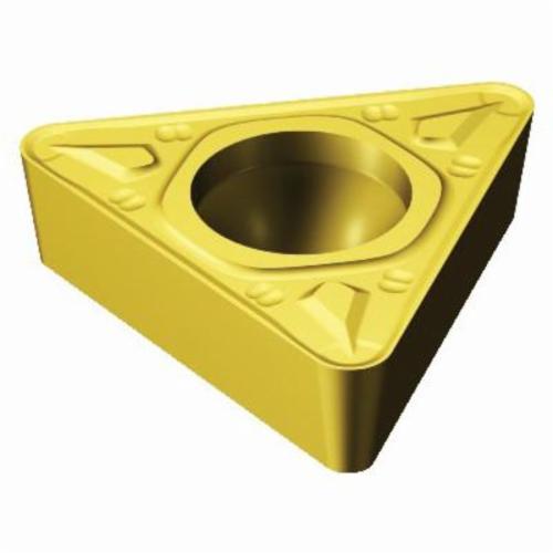 Sandvik Coromant 5752991 CoroTurn® 107 Turning Insert, ANSI Code: TCMT 432-MR 2035, TCMT Insert, Material Grade: M, 432 Insert, Triangular Shape, 22 Seat, Positive Rake, Neutral Cutting, For Use On Stainless Steel, Carbide, Manufacturer's Grade: 2035