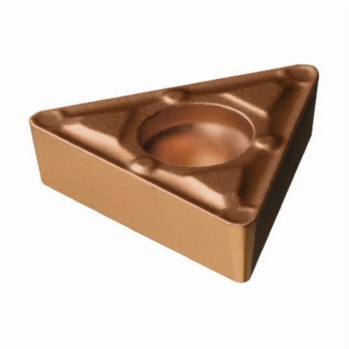 Sandvik Coromant 5753027 CoroTurn® 107 Basic Shape Turning Insert, ANSI Code: TCMX 222-WF 1125, TCMX Insert, Material Grade: M, 222 Insert, Triangular Shape, 11 Seat, Positive Rake, Neutral Cutting, For Use On Stainless Steel, Carbide