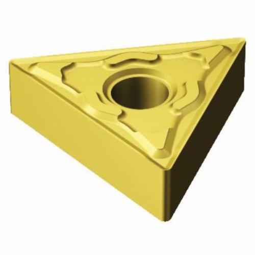 Sandvik Coromant 5753975 T-Max® P Basic Shape Turning Insert, ANSI Code: TNMG 332-KF 3005, TNMG Insert, Material Grade: K, 332 Insert, Triangular Shape, 16 Seat, Negative Rake, Neutral Cutting, For Use On Cast Iron, Carbide, Manufacturer's Grade: 3005