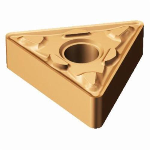 Sandvik Coromant 5754350 T-Max® P Basic Shape Turning Insert, ANSI Code: TNMG 333-MM 1115, TNMG Insert, Material Grade: M, S, 333 Insert, Triangular Shape, 16 Seat, Negative Rake, Neutral Cutting, For Use On Heat-Resistant Super Alloys and Stainless Steel