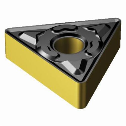 Sandvik Coromant 5754496 T-Max® P Basic Shape Turning Insert, ANSI Code: TNMG 433-KM 3210, TNMG Insert, Material Grade: K, 433 Insert, Triangular Shape, 22 Seat, Negative Rake, Neutral Cutting, For Use On Cast Iron, Carbide, Manufacturer's Grade: 3210