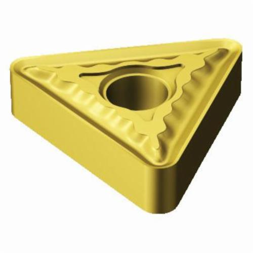 Sandvik Coromant 5754533 T-Max® P Basic Shape Turning Insert, ANSI Code: TNMG 434-QM H13A, TNMG Insert, Material Grade: K, 434 Insert, Triangular Shape, 22 Seat, Negative Rake, Neutral Cutting, For Use On Cast Iron, Carbide, Manufacturer's Grade: H13A