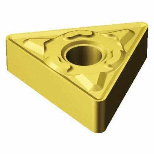 Sandvik Coromant 5754138 T-Max® P Basic Shape Turning Insert, ANSI Code: TNMG 333-KM 3005, TNMG Insert, Material Grade: K, 333 Insert, Triangular Shape, 16 Seat, Negative Rake, Neutral Cutting, For Use On Cast Iron, Carbide, Manufacturer's Grade: 3005