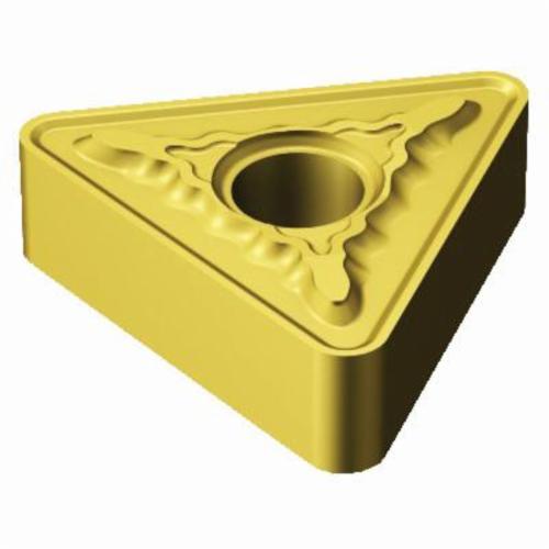 Sandvik Coromant 5754428 T-Max® P Basic Shape Turning Insert, ANSI Code: TNMG 433-MR 235, TNMG Insert, Material Grade: M, P, 433 Insert, Triangular Shape, 22 Seat, Negative Rake, Neutral Cutting, For Use On Stainless Steel and Steel, Carbide