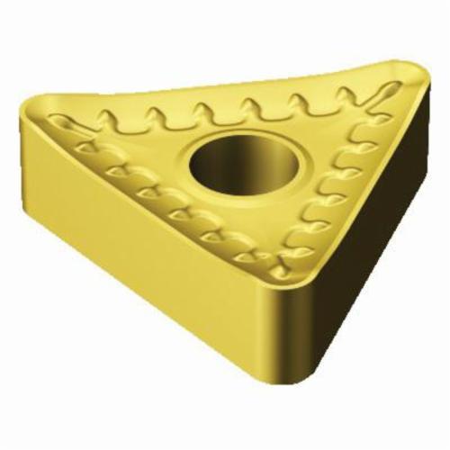 Sandvik Coromant 5754665 T-Max® P Turning Insert, ANSI Code: TNMM 434-QR 235, TNMM Insert, Material Grade: M, P, 434 Insert, Triangular Shape, 22 Seat, Negative Rake, Neutral Cutting, For Use On Stainless Steel and Steel, Carbide, Manufacturer's Grade: 235