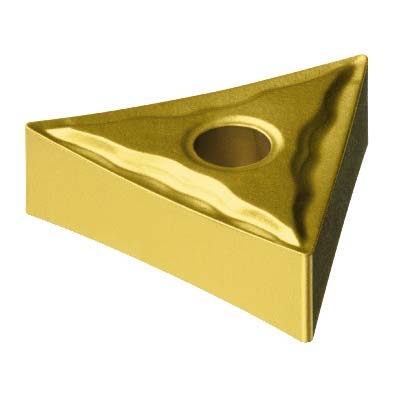 Sandvik Coromant 5754742 2-Sided Turning Insert, ANSI Code: TNMX 15 09-2 3005, TNMX Insert, Material Grade: K, 15092 Insert, Trigon Shape, 15 Seat, Negative Rake, Left Hand Cutting, For Use On Cast Iron, Carbide, Manufacturer's Grade: 3005