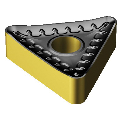 Sandvik Coromant 6532492 T-Max® P Turning Insert, ANSI Code: TNMM 544-QR 4325, TNMM Insert, Material Grade: P, 544 Insert, Triangular Shape, 27 Seat, Negative Rake, Neutral Cutting, For Use On Steel, Carbide, Manufacturer's Grade: 4325