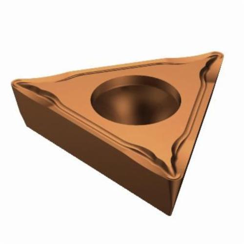 Sandvik Coromant 5755341 CoroTurn® 111 1-Sided Basic Shape Turning Insert, ANSI Code: TPMT 432-UM 1125, TPMT Insert, Material Grade: M, P, S, 432 Insert, Triangular Shape, 22 Seat, Positive Rake, Neutral Cutting, Carbide, Manufacturer's Grade: 1125
