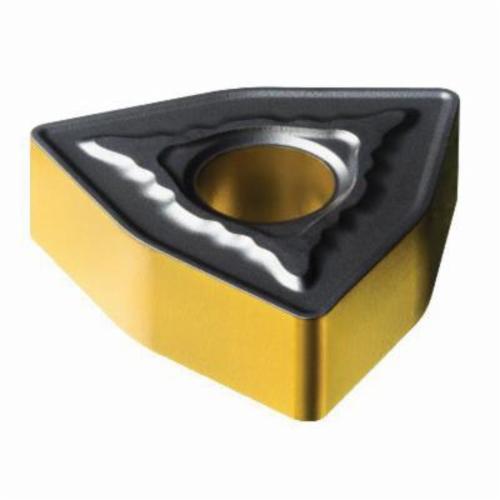 Sandvik Coromant 6707487 T-Max® P Turning Insert, ANSI Code: WNMG 433-MR 4305, WNMG Insert, Material Grade: K, P, 433 Insert, Trigon Shape, 08 Seat, Negative Rake, Neutral Cutting, For Use On Cast Iron and Steel, Carbide, Manufacturer's Grade: 4305
