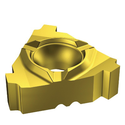 Sandvik Coromant 5757882 CoroThread® 266 Threading Insert, ANSI Code: 266RG-22BU01A050E 1020, 266RG Insert, Triangular Shape, 5 TPI, External Thread, Buttress Thread, Right Hand Cutting, Manufacturer's Grade: 1020, Material Grade: H, K, M, N, P, S