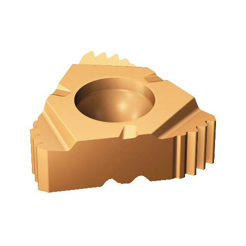 Sandvik Coromant 5757911 CoroThread® 266 Threading Insert, ANSI Code: 266RG-16MM03A100M 1125, 266RG Insert, Triangular Shape, External Thread, Metric Thread, 1 mm Pitch, Right Hand Cutting, Manufacturer's Grade: 1125, Material Grade: K, M, N, P, S