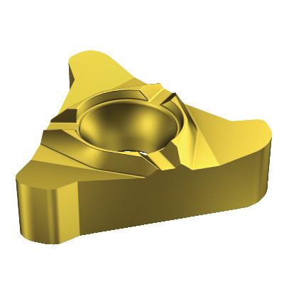 Sandvik Coromant 5757953 CoroThread® 266 Threading Insert, ANSI Code: 266RL-22BU01A050E 1020, 266RL Insert, Triangular Shape, 5 TPI, Internal Thread, Buttress Thread, Right Hand Cutting, Manufacturer's Grade: 1020, Material Grade: H, K, M, N, P, S