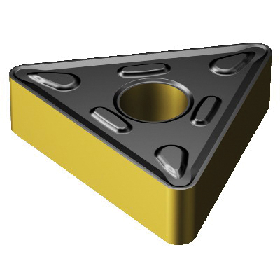 Sandvik Coromant 6612716 T-Max® P Basic Shape Turning Insert, ANSI Code: TNMG 544-HM 4315, TNMG Insert, Material Grade: P, 544 Insert, Triangular Shape, 27 Seat, Negative Rake, Neutral Cutting, For Use On Steel, Carbide, Manufacturer's Grade: 4315