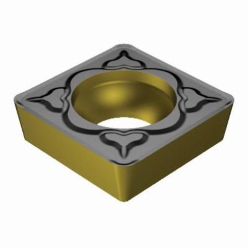 Sandvik Coromant 6162323 CoroTurn® 107 Turning Insert, ANSI Code: SCMT 3(2.5)2-KM 3210, SCMT Insert, Material Grade: K, 3(2.5)2 Insert, Squared Shape, 09 Seat, Positive Rake, Neutral Cutting, For Use On Cast Iron, Carbide, Manufacturer's Grade: 3210