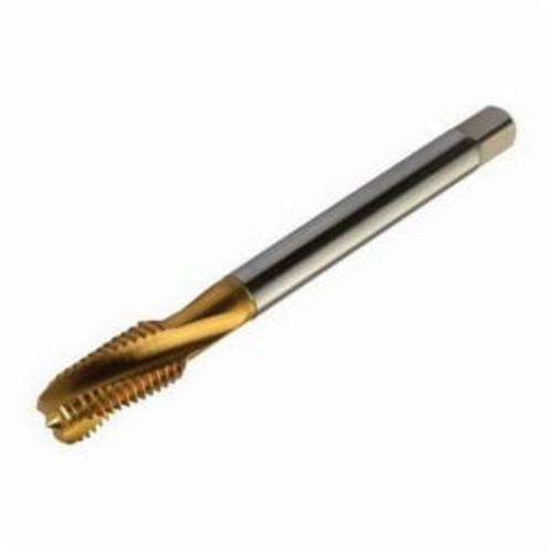 Sandvik Coromant 6181333 CoroTap™ 300 E263 Spiral Flute Tap, Right Hand Cutting, M20x2.5 Thread, Semi-Bottoming Chamfer, Right Hand Flute Direction, 3 Flutes, PVD Coated, HSS-E