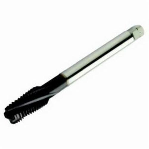 Sandvik Coromant 6182474 CoroTap™ 300 E316 Spiral Flute Tap, Right Hand Cutting, M12x1.75 Thread, Semi-Bottoming Chamfer, Right Hand Flute Direction, 4 Flutes, PVD Coated, HSS-E-PM