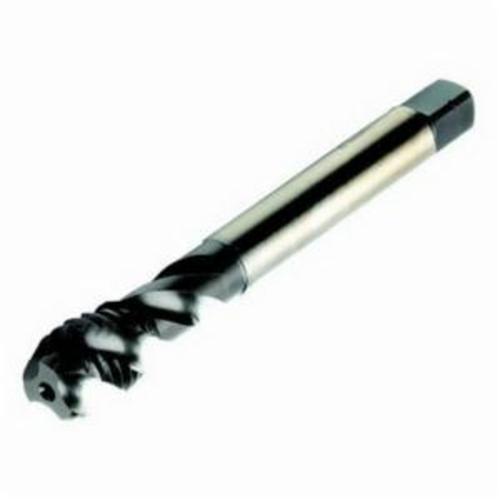 Sandvik Coromant 6182525 CoroTap™ 300 E048 Spiral Flute Tap, Right Hand Cutting, M10x1.5 Thread, Semi-Bottoming Chamfer, Right Hand Flute Direction, 3 Flutes, PVD Coated, HSS-PM
