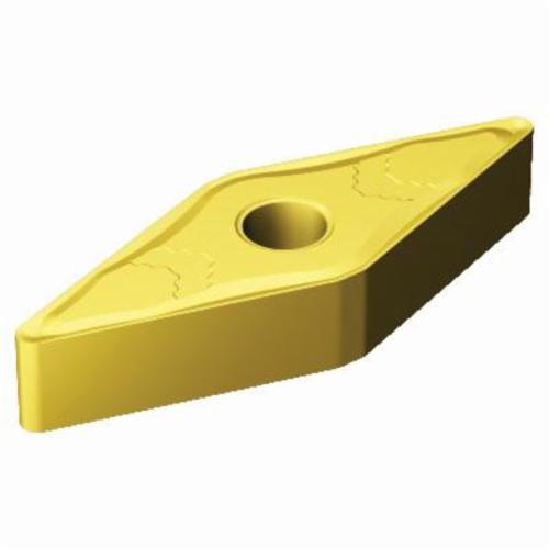 Sandvik Coromant 6198172 T-Max® P 2-Sided Basic Shape Turning Insert, ANSI Code: VNMG 331-MMC 2025, VNMG Insert, Material Grade: M, 331 Insert, Diamond Shape, 16 Seat, Negative Rake, Neutral Cutting, For Use On Stainless Steel, Carbide