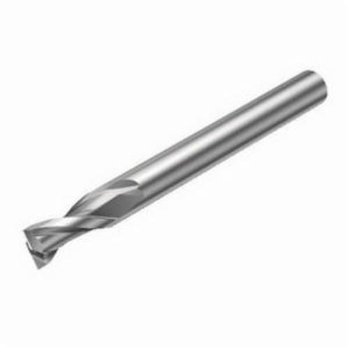Sandvik Coromant 6260014 CoroMill® Plura Square Shoulder End Mill, 0.393 in Dia Cutter, 0.59 in Length of Cut, 2 Flutes, 0.381 in Dia Shank, 3.937 in OAL, Uncoated
