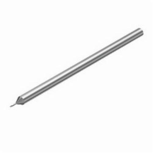 Sandvik Coromant 6260061 CoroMill® Plura Square Shoulder End Mill, 0.039 in Dia Cutter, 0.039 in Length of Cut, 2 Flutes, 0.118 in Dia Shank, 2.362 in OAL, PVD Coated