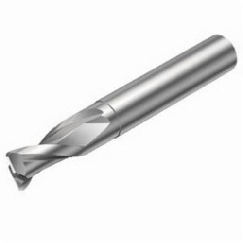Sandvik Coromant 6260144 CoroMill® Plura Square Shoulder End Mill, 0.393 in Dia Cutter, 0.59 in Length of Cut, 2 Flutes, 0.393 in Dia Shank, 2.834 in OAL, Uncoated