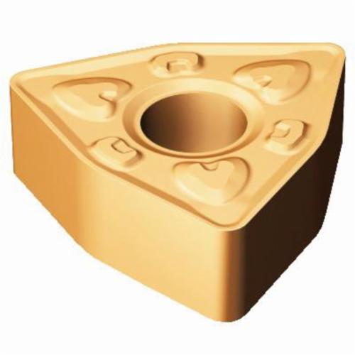 Sandvik Coromant 6353738 T-Max® P Turning Insert, ANSI Code: WNMG 433-XMR GC15, WNMG Insert, Material Grade: M, S, 433 Insert, Trigon Shape, 08 Seat, Negative Rake, Neutral Cutting, For Use On Stainless Steel, Heat Resistant Super Alloys and Titanium