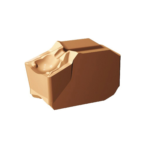 Sandvik Coromant 6427396 CoroCut® QD 1-Sided Turning Insert, ANSI Code: QD-NG-0300-0003-TF 1145, QD-N Insert, Material Grade: M, P, S, 0300 Insert, Irregular Shape, G Seat, Positive Rake, Neutral Cutting, Carbide, Manufacturer's Grade: 1145