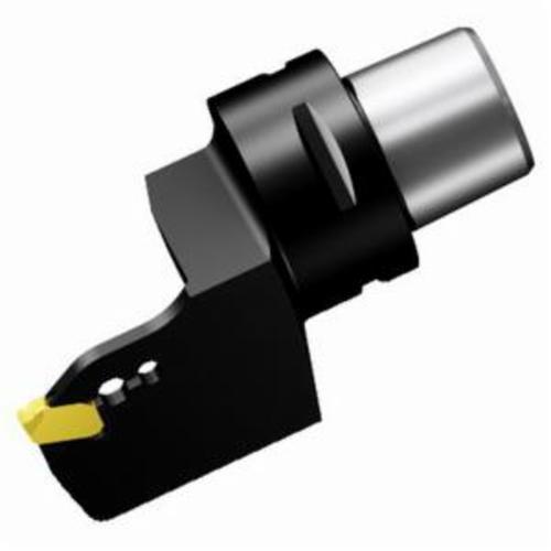 Sandvik Coromant 6427526 CoroCut® QD Modular Grooving Cutting Unit Head With Through Coolant, C3 System, Left Hand Cutting, C3-QD-LF Modular Head, QD-NE Insert, Insert Compatibility: QD-NE-0200-0002-CM