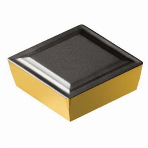 Sandvik Coromant 6532281 T-Max® S Turning Insert, ANSI Code: SPMR 321 4325, SPMR Insert, Material Grade: K, P, 321 Insert, Squared Shape, 09 Seat, Positive Rake, Neutral Cutting, For Use On Cast Iron and Steel, Carbide, Manufacturer's Grade: 4325