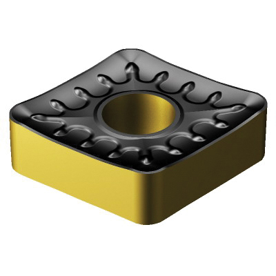 Sandvik Coromant 6532471 T-Max® P Turning Insert, ANSI Code: CNMM 866-QR 4325, CNMM Insert, Material Grade: P, 866 Insert, Diamond Shape, 25 Seat, Neutral Rake, Neutral Cutting, For Use On Steel, Carbide, Manufacturer's Grade: 4325