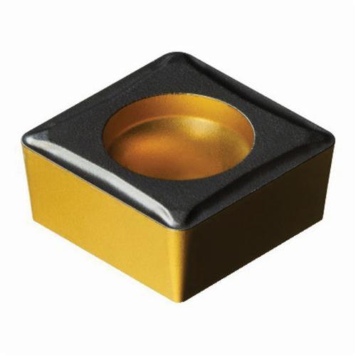 Sandvik Coromant 6612428 CoroTurn® 107 Turning Insert, ANSI Code: SCMT 3(2.5)2-UF 4315, SCMT Insert, Material Grade: K, P, 3(2.5)2 Insert, Squared Shape, 09 Seat, Positive Rake, Neutral Cutting, For Use On Cast Iron and Steel, Carbide